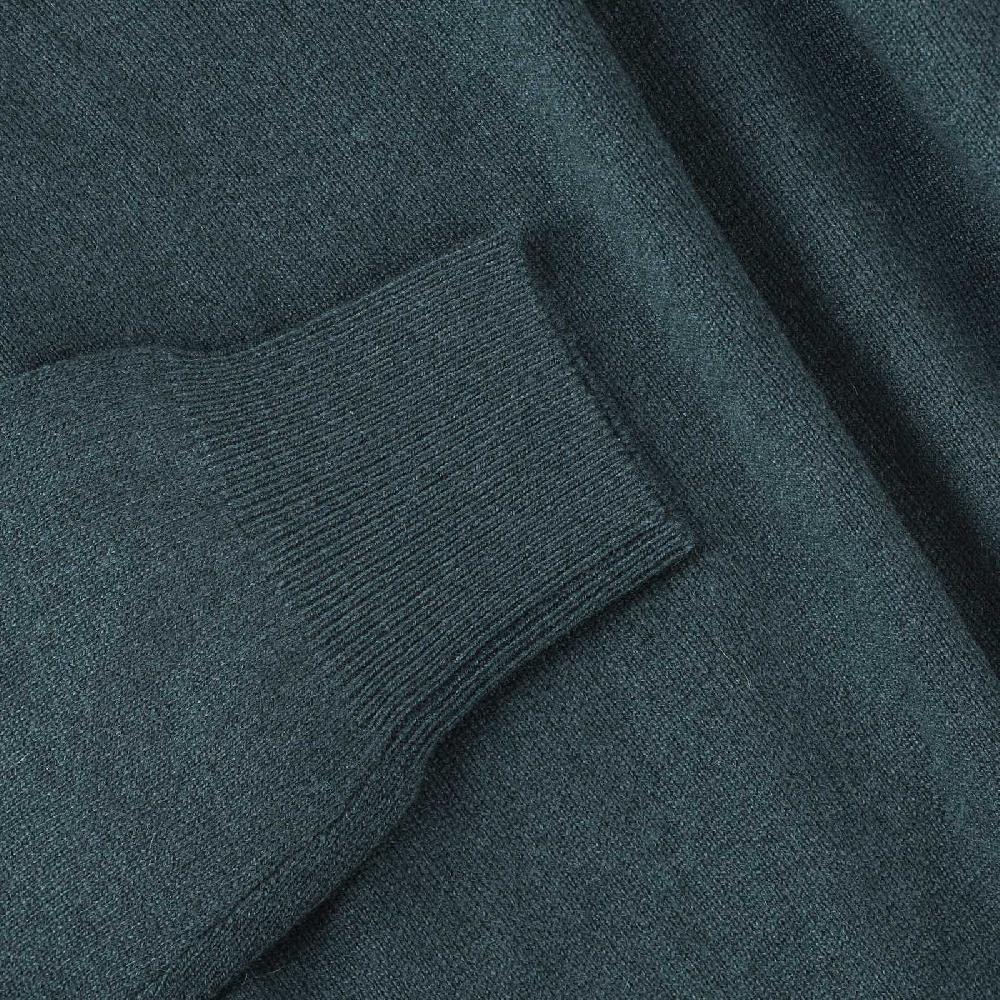 Rubinacci Girocollo in cashmere verde Hotsell