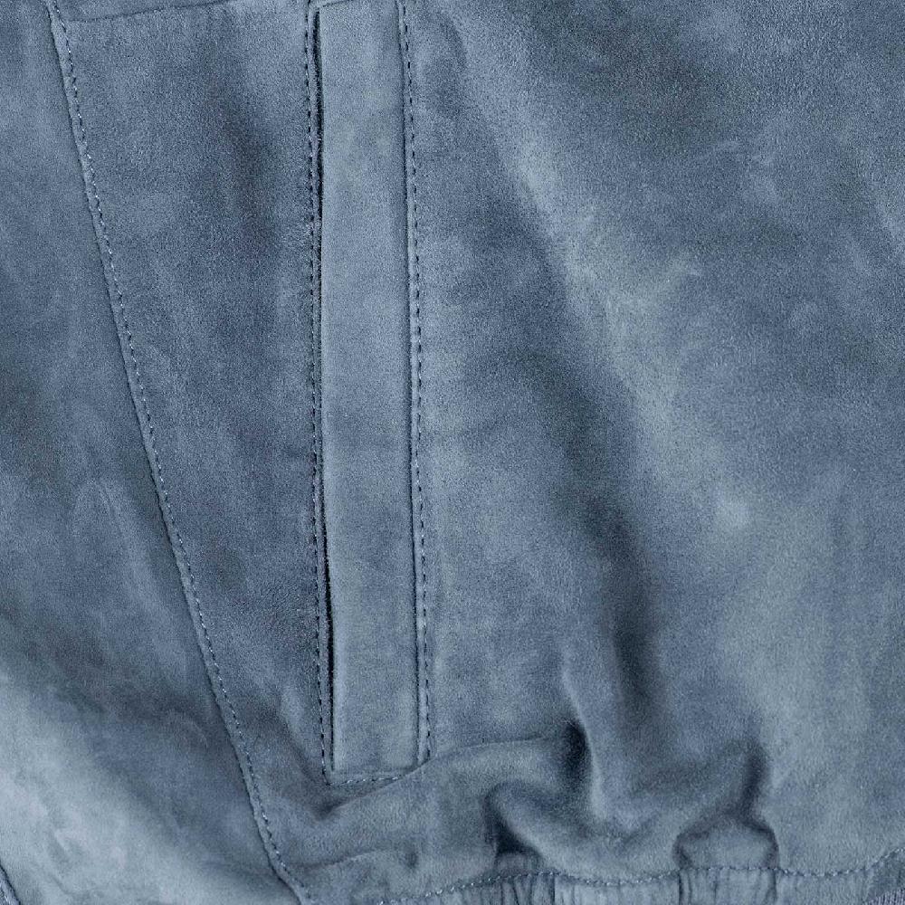 Rubinacci Bomber in camoscio avion Moda