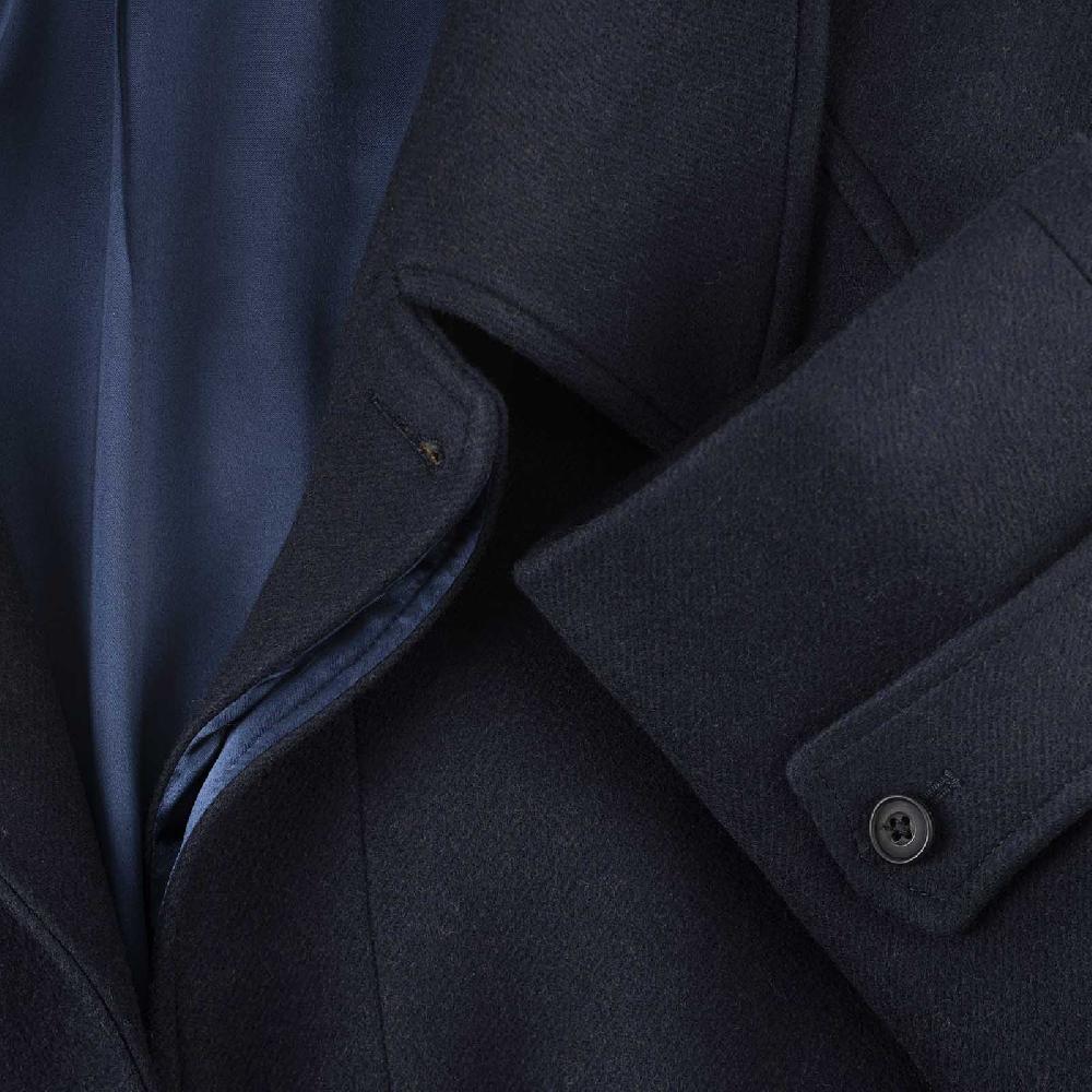 Rubinacci Cappotto raglan in lana skyfall blu 2025